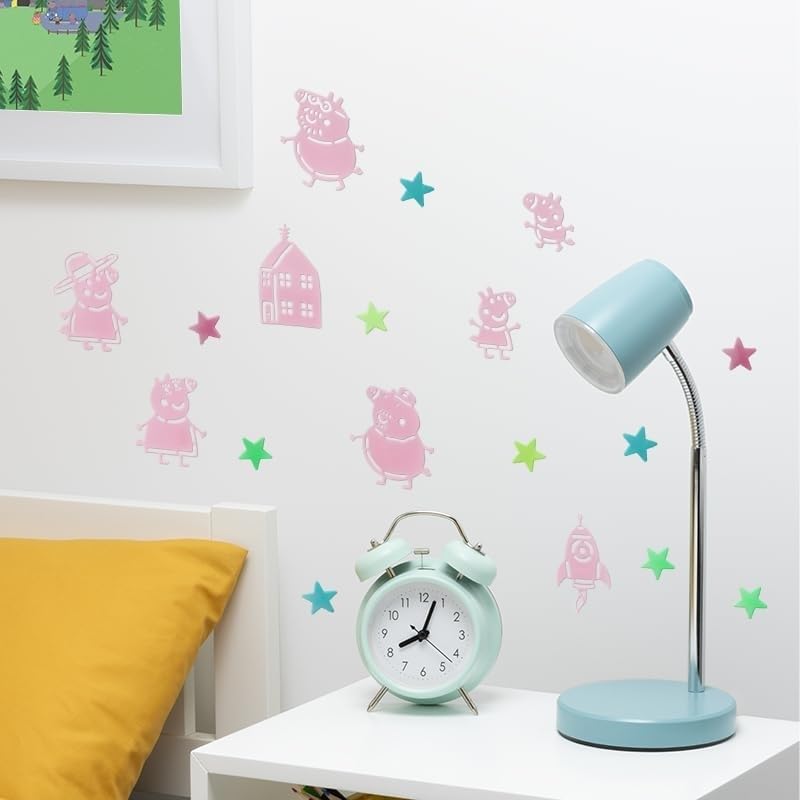 Peppa Pig Stickers muraux phosphorescents – Décoration de... - Maison & Cuisine Amazon France à 6.22€