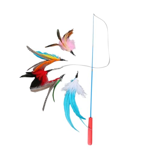 VANZACK 6pcs Adjustable Section Cat Funny Stick Toy Cat... - Jouets & Jeux Amazon Royaume-Uni à 7.69€