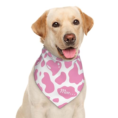 Cow Print Love Pink Spot Heart Cute Kawaii Girly Dog... - Animalerie Amazon Royaume-Uni à 0.68€