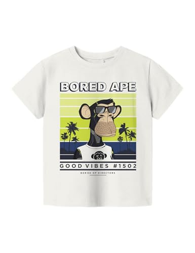 NAME IT Camiseta para niño de Corte Regular, Cloud Dancer... - Bricolage & Outils Amazon Espagne à 7.17€