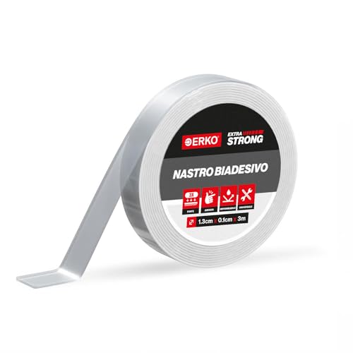 ERKO Nastro biadesivo extra forte NANO multifunzionale per... - Animalerie Amazon Italie à 4.69€