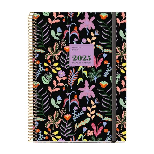 Miquelrius - 2025 Diary, Yearly Agenda 155 x 213 mm, Day... - Animalerie Amazon Royaume-Uni à 3.24€