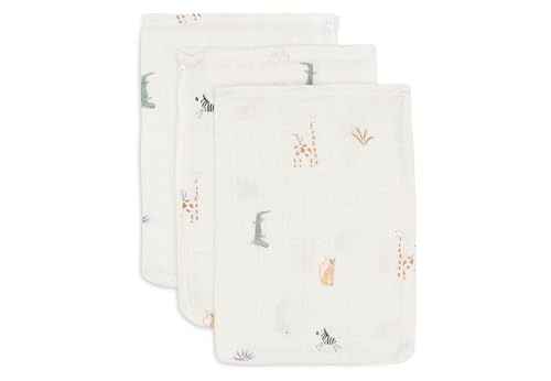 Jollein Jungle Jambo Lot de 3 Serviettes de Toilette pour... - Bébé & Puériculture Amazon France à 4.99€