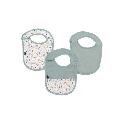 Domiva - Set di 3 bavaglini in schiuma 0-6 mesi, motivo:... - Sports & Fitness en promo à 11.41€