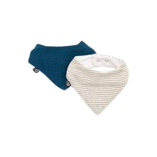 DOMIVA - LOT X2 BAVOIRS BANDANA MOUSSELINE TU INDIGO... - Bébé & Puériculture Amazon France à 7.78€