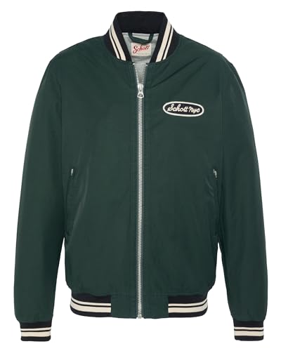 blouson teddy en coton nylon schott,COLEBROOK en promo à 42,34€ (-58%) sur Amazon FR