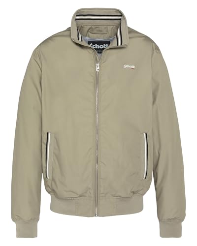 blouson court zippe bord cotes rayes schott,KENTON en promo à 52,50€ (-51%) sur Amazon FR