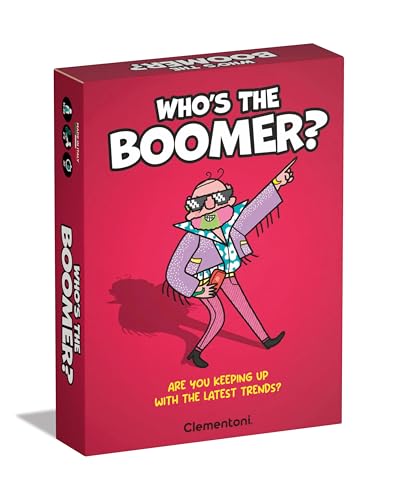 Clementoni Who's The Boomer, Un Jeu De Société Amusant... - Jouets & Jeux en promo à 9.49€