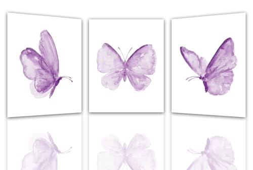 Butterfly Wall Art Prints,Butterfly Bathroom Wall... - Réduction -95% à 1.00€