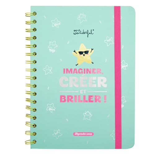 Sr. Wonderful – Agenda Wonder 2025 Semanier – Imaginar... - Jouets & Jeux en promo à 6.18€