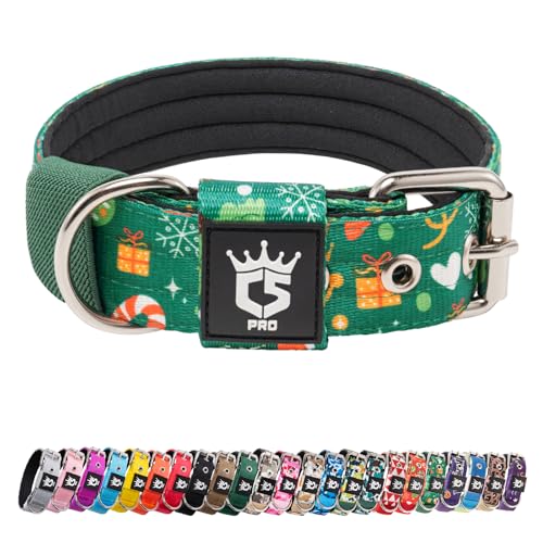 TSPRO Heavy Duty Tactical Dog Collar 1.25" Wide, Padded Dog... - Sports & Fitness Amazon Royaume-Uni à 10.95€