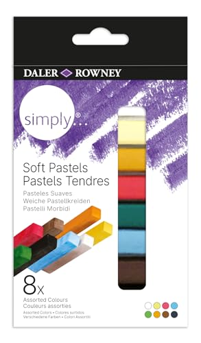 Daler-Rowney Simply, Soft Pasteles, Estuche de cartón, 8... - Auto & Moto Amazon Espagne à 4.77€