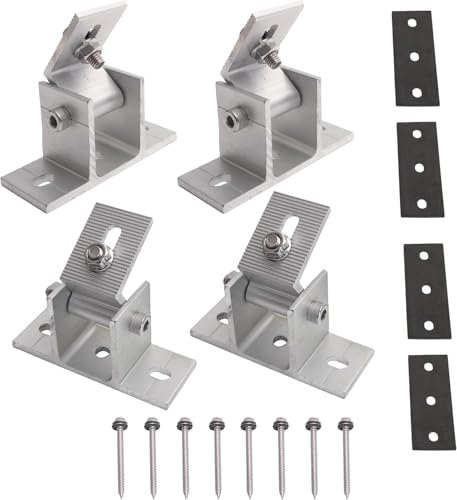 Base de support inclinable pour panneau solaire réglable - Maison & Cuisine en promo à 41.20€