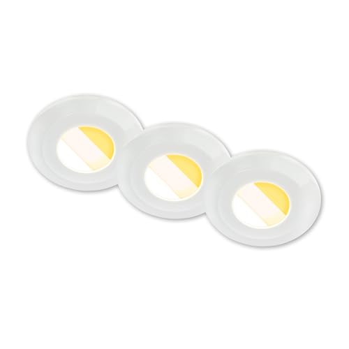 BRILONER - 3er Set LED Bad Einbaustrahler 230V Gehäuse 50%... - Home & Kitchen Amazon Germany à 17.80€