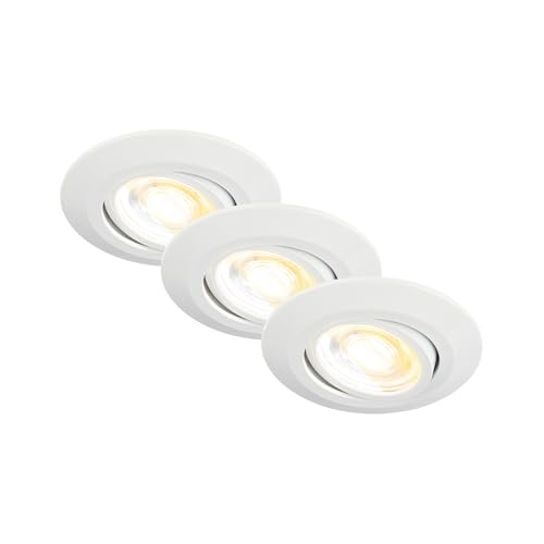 BRILONER - Set di 3 faretti da incasso a LED 230V Corpo 50%... - Maison & Cuisine Amazon Italie à 14.95€