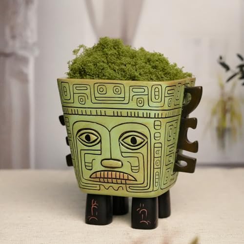 forkai Ghost Face Planter Pots for Indoor Plants, 6 Inch... - Garden & Outdoor Amazon UK à 7.39€