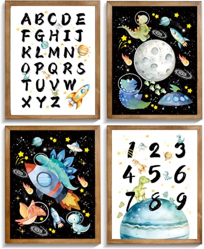 ZHAXFA ABC Alphabet Space Poster,Dinosaur Nursery... - Jouets & Jeux en promo à 1.00€