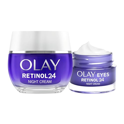Olay Retinol 24 Night Cream Face Moisturiser 50ml + Eye... - Sports & Fitness en promo à 25.32€