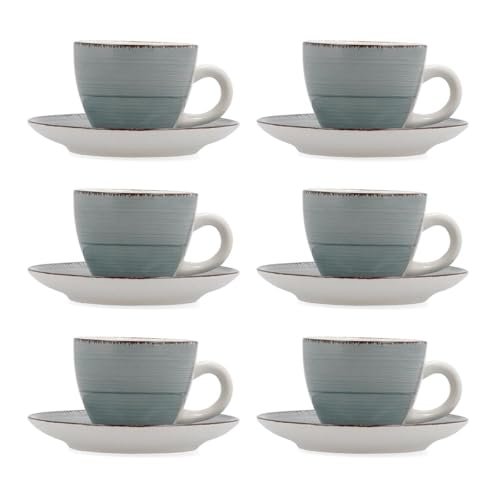 Quid Vita Morning Lot de 6 tasses avec soucoupe en... - Tech & Electronics Amazon France à 23.62€