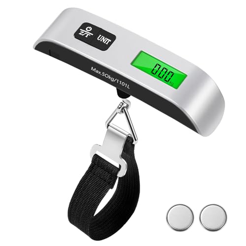Brencco Electronic Luggage Scales, Portable Scales Max 50... - Maison & Cuisine Amazon Royaume-Uni à 2.68€