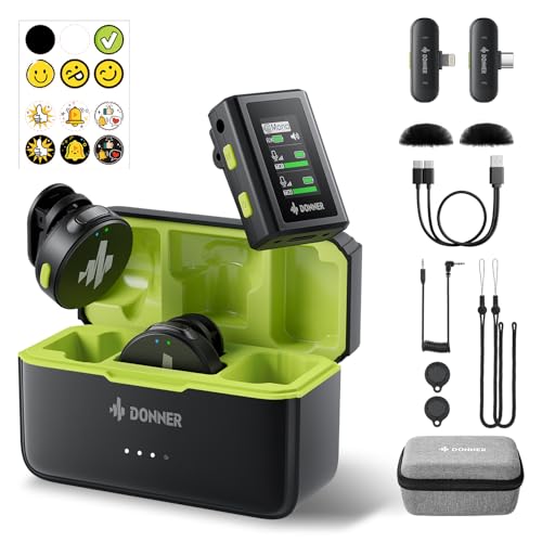 Donner VPM-20 Kabelloses Lavaliermikrofon für... - High-Tech & Électronique Amazon Allemagne à 62.00€