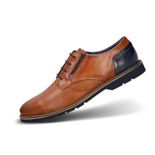 Bugatti Scarpe Basse da Uomo 311-arz02, Cognac, 44 EU - Auto & Motorcycle Amazon Italy à 37.10€