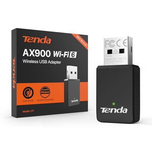 Tenda Clé WiFi Puissante AX900, Clé WiFi pour PC... en promo à 8,99€ (-40%) sur Amazon FR