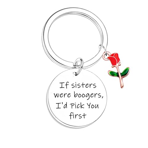 Nimteve Funny Sister Gifts Sister Keychain Sister Birthday... - Sports & Fitness Amazon Royaume-Uni à 1.59€
