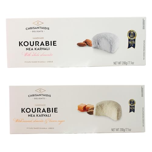 Chrisanthidis Delights Greek Kourabie Mix: Shortbread with... - High-Tech & Électronique Amazon Royaume-Uni à 6.08€
