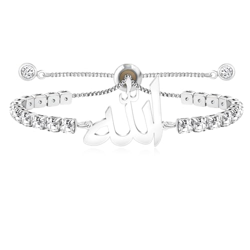 Uloveido Pulsera islámica de Alá blanca/oro rosa/oro/negro... - Bijoux & Montres en promo à 4.22€