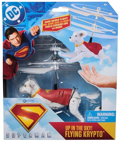 DC Comics, SUPERMAN Up in the Sky! Flying Krypto, RC Toys... - Jouets & Jeux Amazon Royaume-Uni à 6.00€