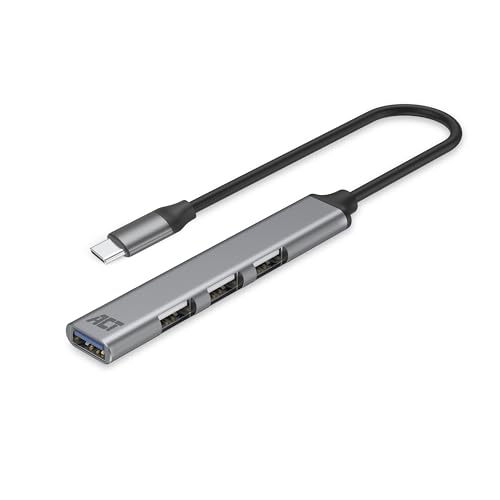 ACT, hub USB 4 porte, 1x USB 3.0 e 3x USB 2.0, multi-plug... - High-Tech & Électronique Amazon Italie à 11.93€
