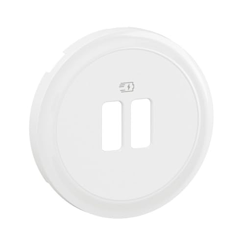 enjoliveur - pour prise usb - simple ou double - blanc... en promo à 2,96€ (-70%) sur Amazon FR