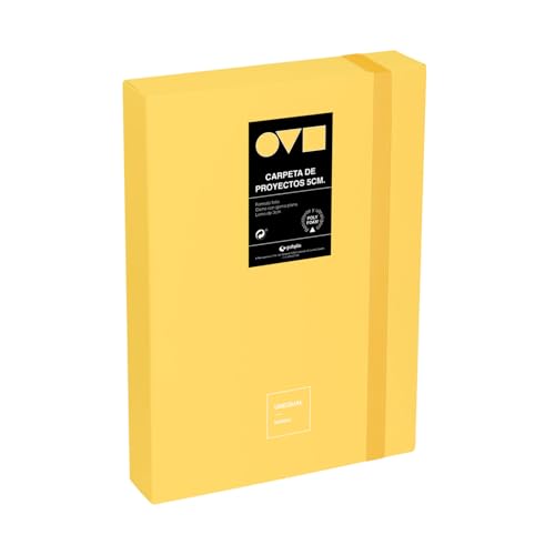 Grafoplas Projektordner, Rücken 5 cm, Folio-Größe, fester... - Amazon Allemagne à 5.78€