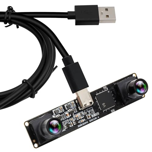 IFWATER Caméra USB stéréo 3D 120 fps avec obturateur Global... - High-Tech & Électronique Amazon France à 85.04€
