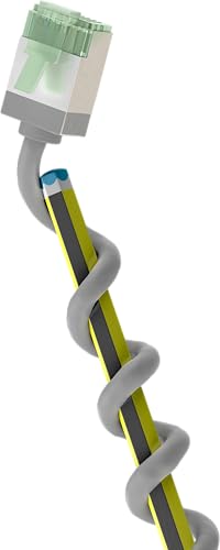 goobay 74343 Câble patch CAT 8.1 slim/ultra flexible RJ45... - Amazon France à 1.96€