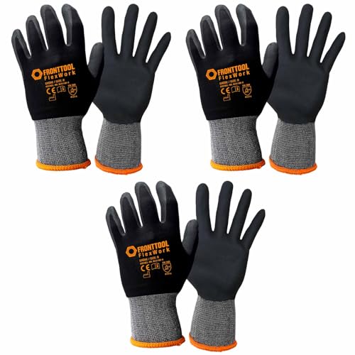 FRONTTOOL Arbeitshandschuhe FlexWork Schutzhandschuhe... - Bricolage & Outils Amazon Allemagne à 0.99€