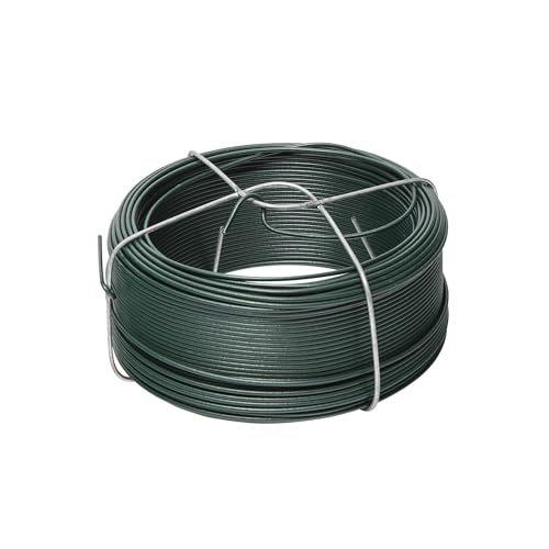 WERKA PRO 50 m Green Plasticized Iron Wire with Stand ø 1.2... - Bricolage & Outils Amazon Royaume-Uni à 5.73€