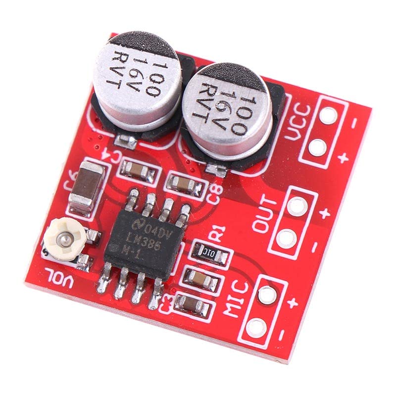 MakerMind LM386 Mikrofon Verstärker Modul DC 4-12V... - High-Tech & Électronique Amazon Allemagne à 2.05€