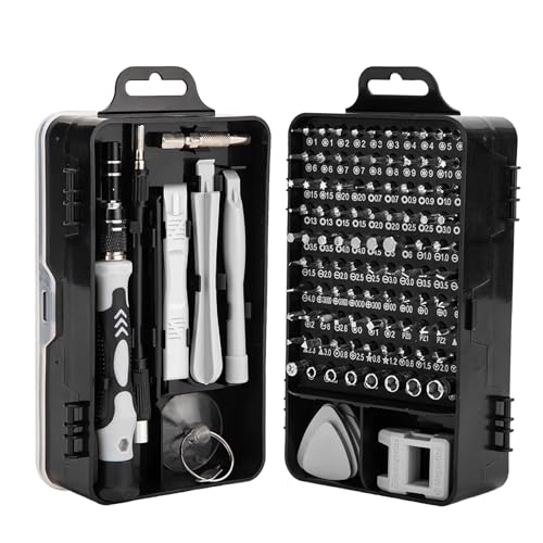 115pcs Tournevis Kit Complet Outils de Réparation Précision... - Bricolage & Outils Amazon France à 31.21€