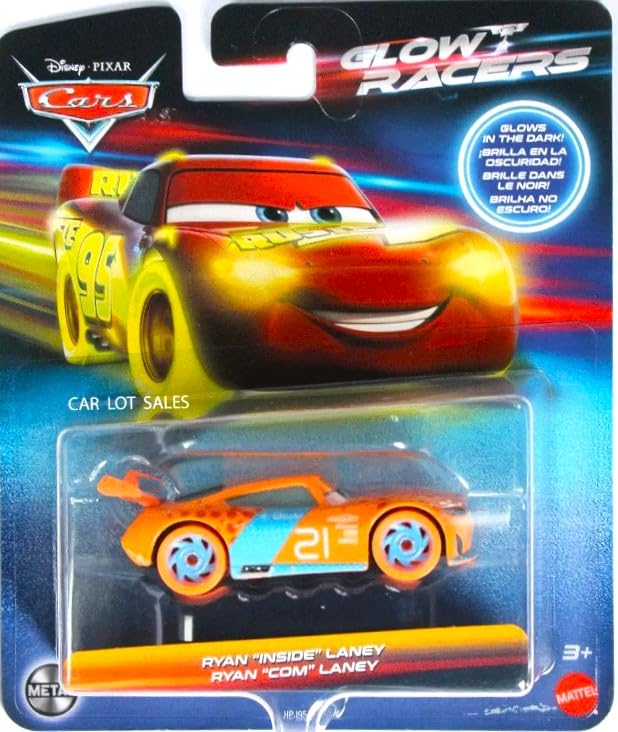 Disney Cars Glow Racers - Ryan Inside Laney - Cars Metal - Auto & Moto Amazon Italie à 8.99€