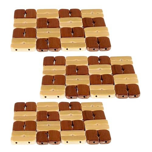 San Ignacio Set 3 salvamanteles Bambu Cuadrado colección... - Amazon Spain à 7.75€