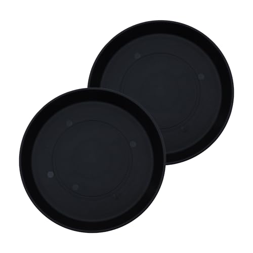 The HC Companies Plastic Planter Saucer, Black, 21" - Garden & Outdoor Amazon UK à 13.21€