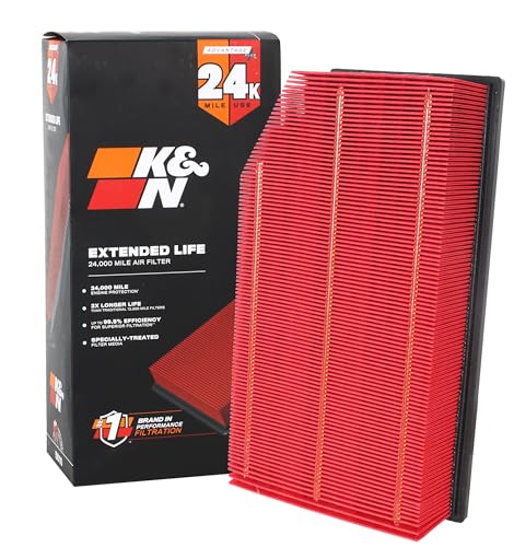 K&N Filtre à air moteur : durée de vie prolongée 24 000... - Auto & Moto en promo à 46.47€