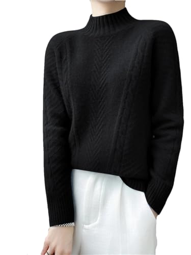 Suéter grueso básico para mujer, 100 % lana merino, cuello... - Mode & Vêtements Amazon Espagne à 25.00€