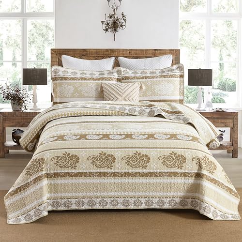 AJOCCI Juego de ropa de cama tamaño Queen, colcha de... - Maison & Cuisine Amazon Espagne à 195.32€