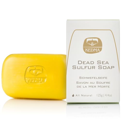 Kedma - Sulfur Soap for Oily and Problematic Skin... - Sports & Fitness Amazon Royaume-Uni à 6.44€