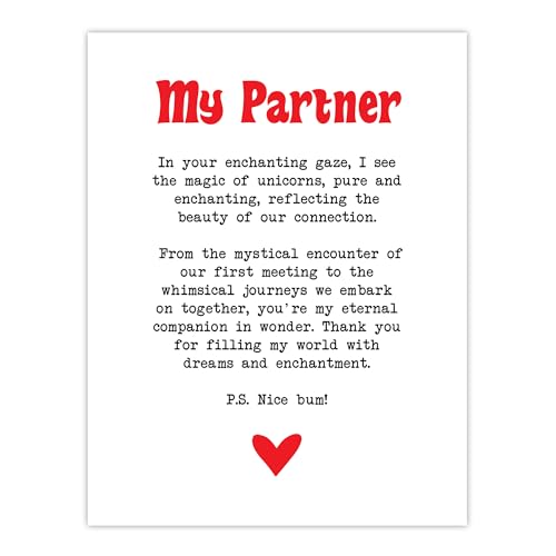 Artery8 Poème d'amour, licorne, partenaire magique, poésie... - Maison & Cuisine Amazon France à 21.86€