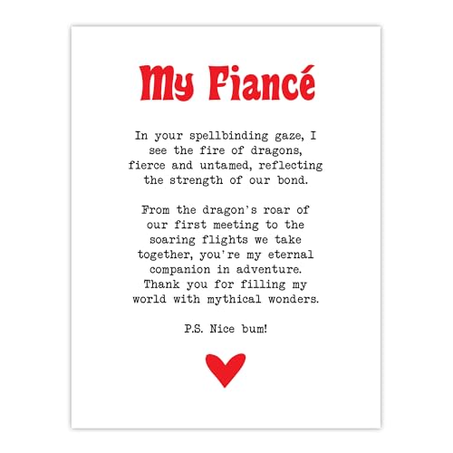 Artery8 Poème d'amour jeu de rôle Nerd Fiancé romantique... - Jouets & Jeux Amazon France à 22.54€