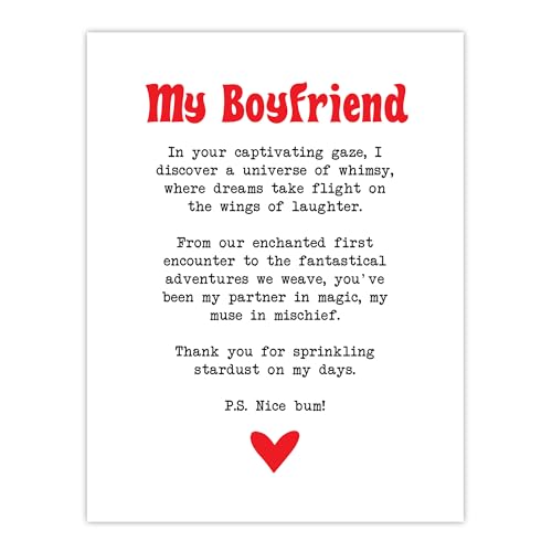 Artery8 Poème d'amour, fantaisie, magique, petit ami... - Maison & Cuisine Amazon France à 19.81€